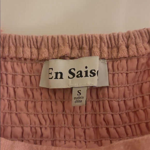 En Saison Light Pink (100% Linen + Cotton) Costal Granddaughter - Picture 3 of 5